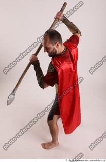 MARCUS STANDING POSE WITH SPEAR